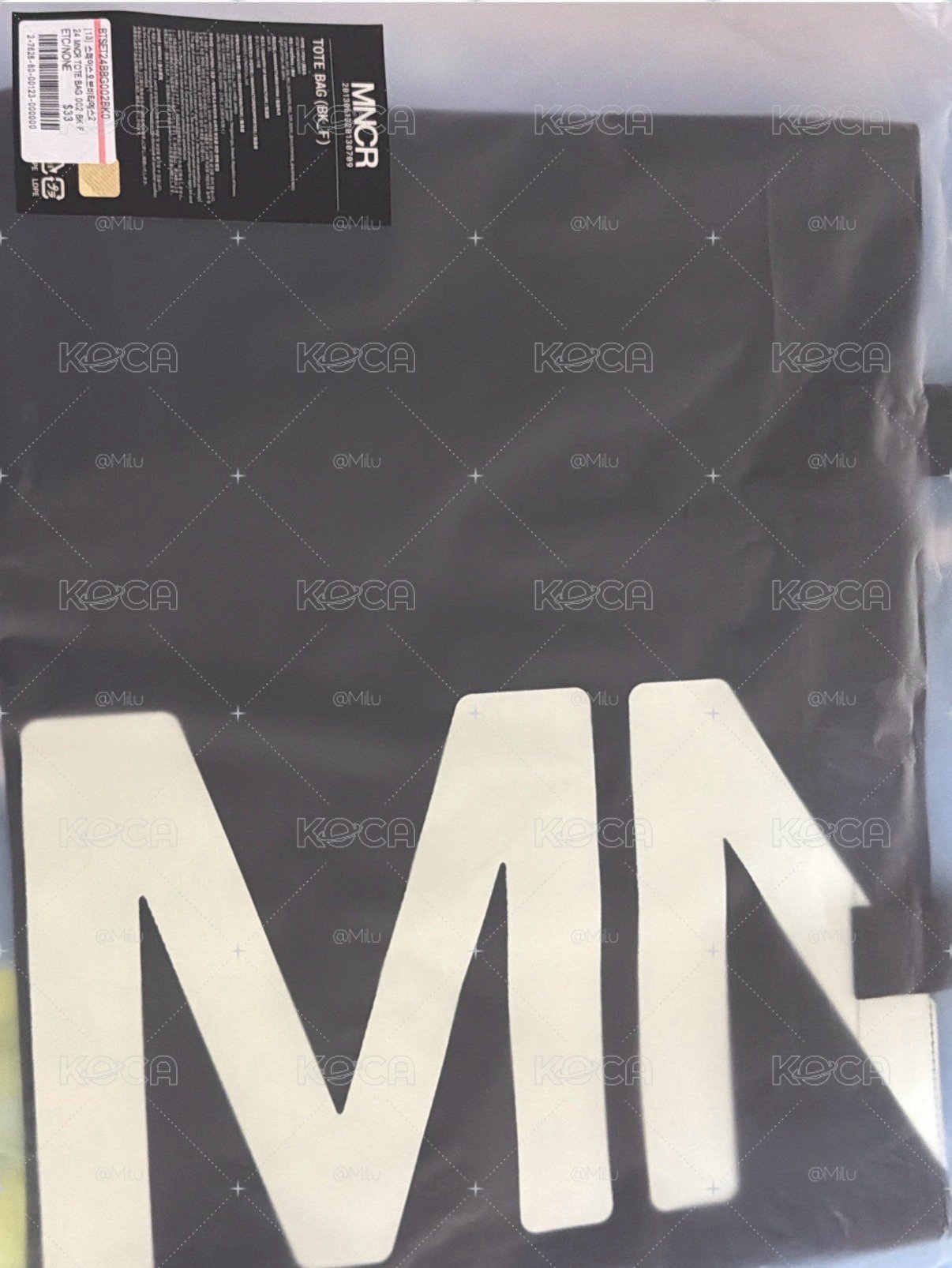 MNCR展 托特包 