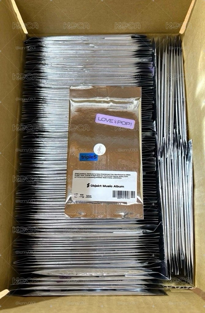 tripleS ASSEMBLE26 LOVE&POP Object Music Album OMA 電子專
