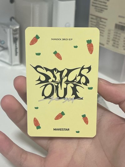 STICK OUT ms簽售卡 胡蘿蔔友
