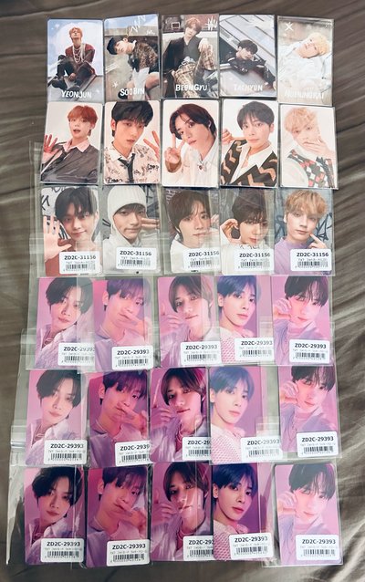 Tomorrow x Together SWEET 誓い 小卡 崔然竣 崔秀彬 崔杋圭 姜太顯 休寧凱 特典 TXT