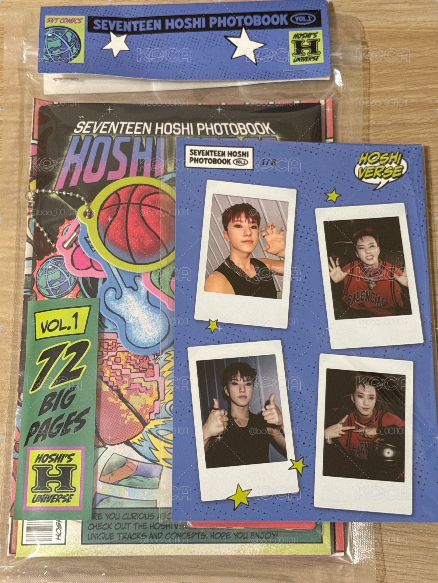 HOSHI VERSE寫真組+WVS GL特典（左側釘書針出廠沒釘到卡頭，全新未拆）