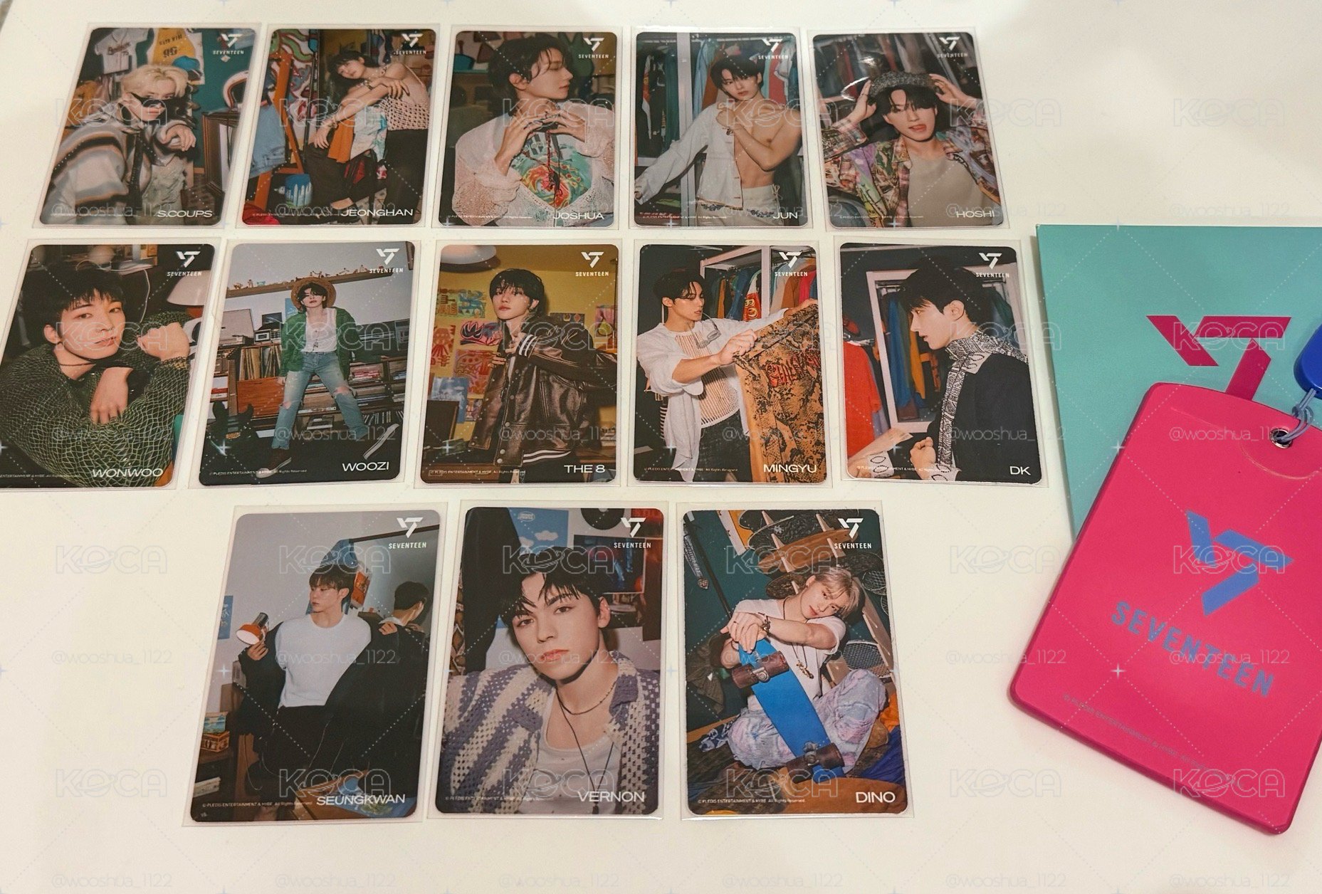 SEVENTEEN 環保卡