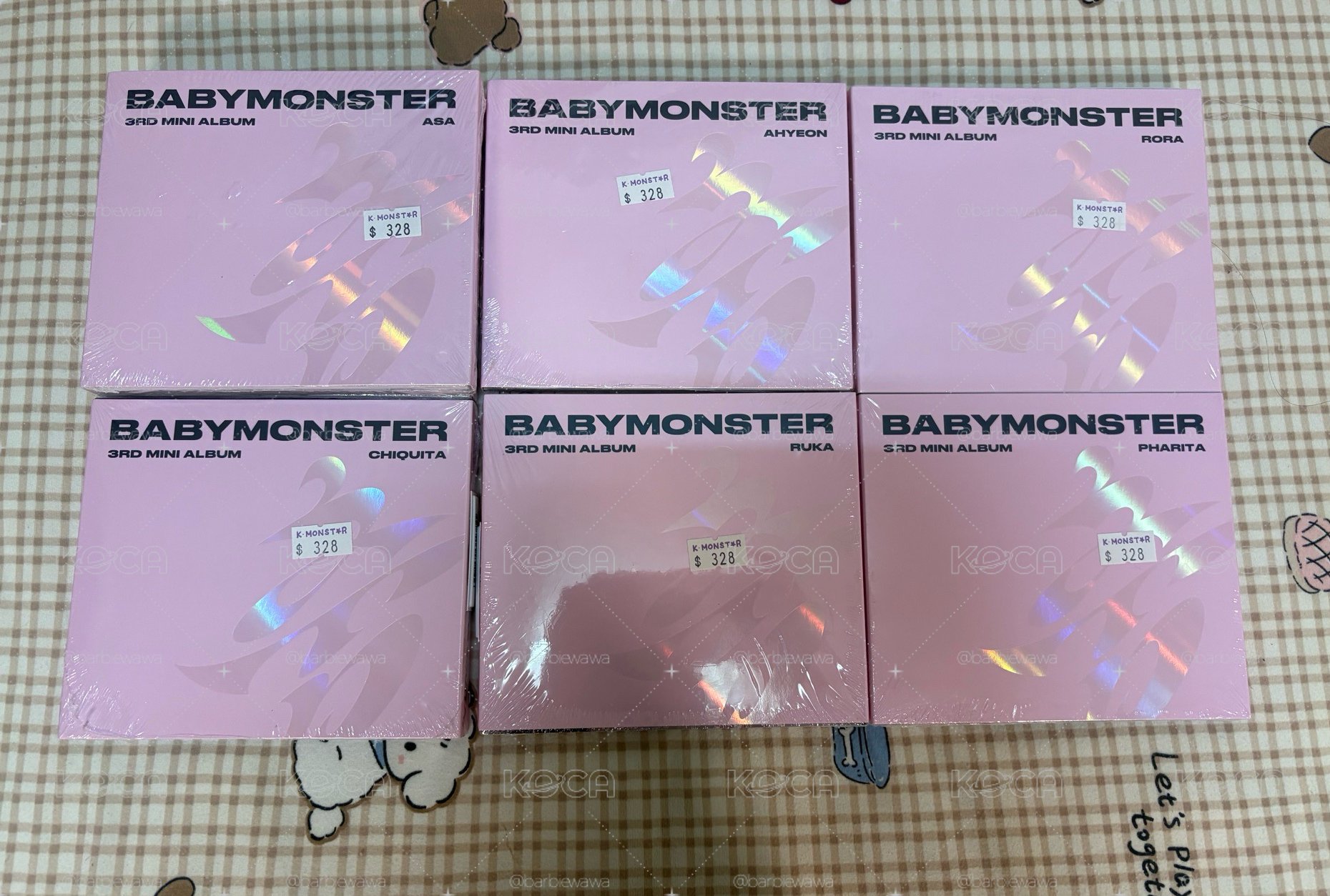 babymonster 全新未拆單封