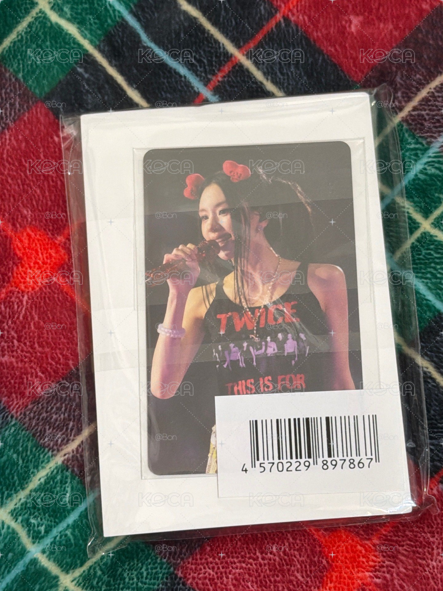 東京巨蛋DVD贈品壓克力卡夾