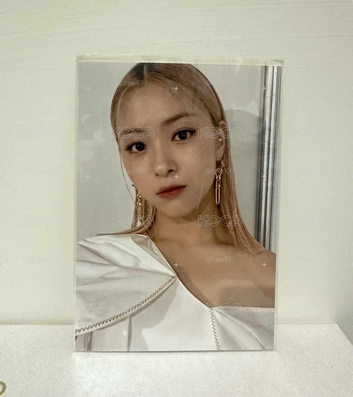 ITZY 留真 2019MBC偶運會入場照片大卡