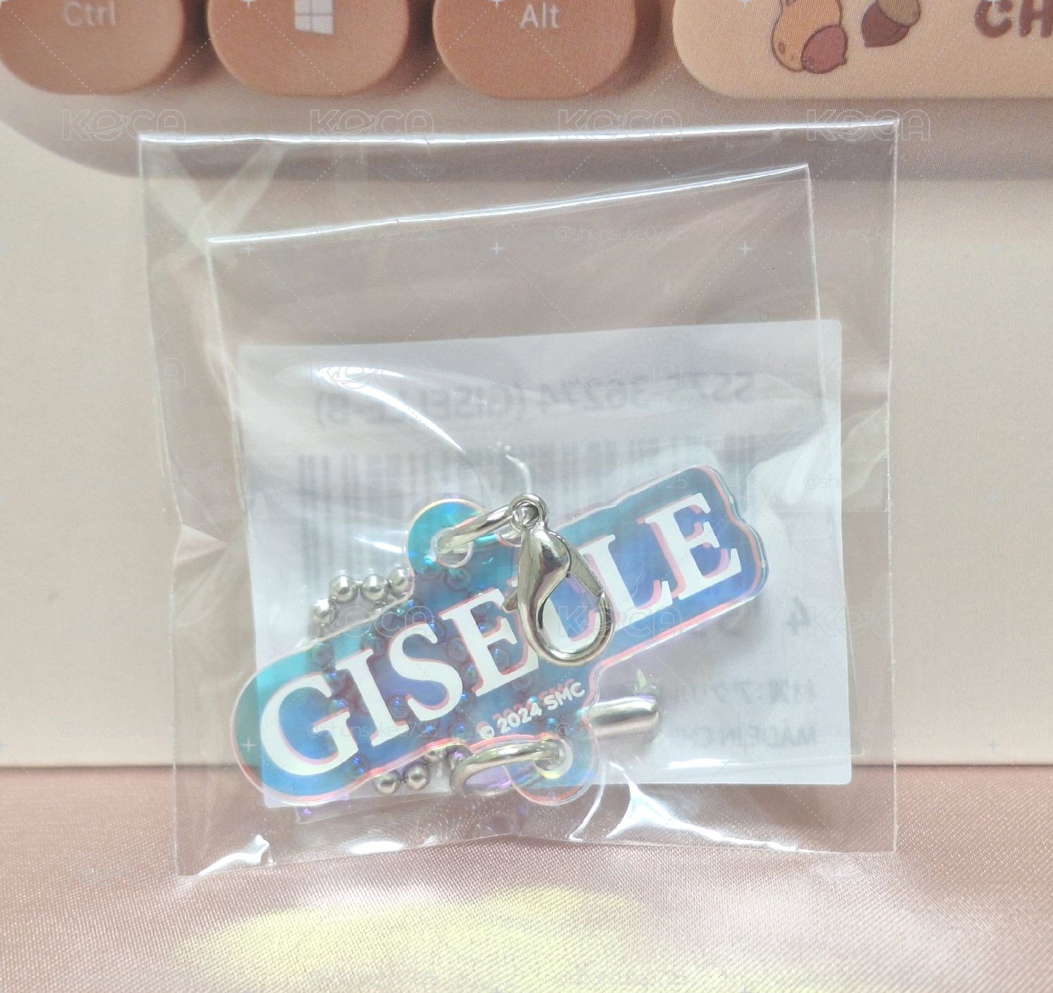 二巡 抽賞 吉姓名鑰匙圈吊飾 