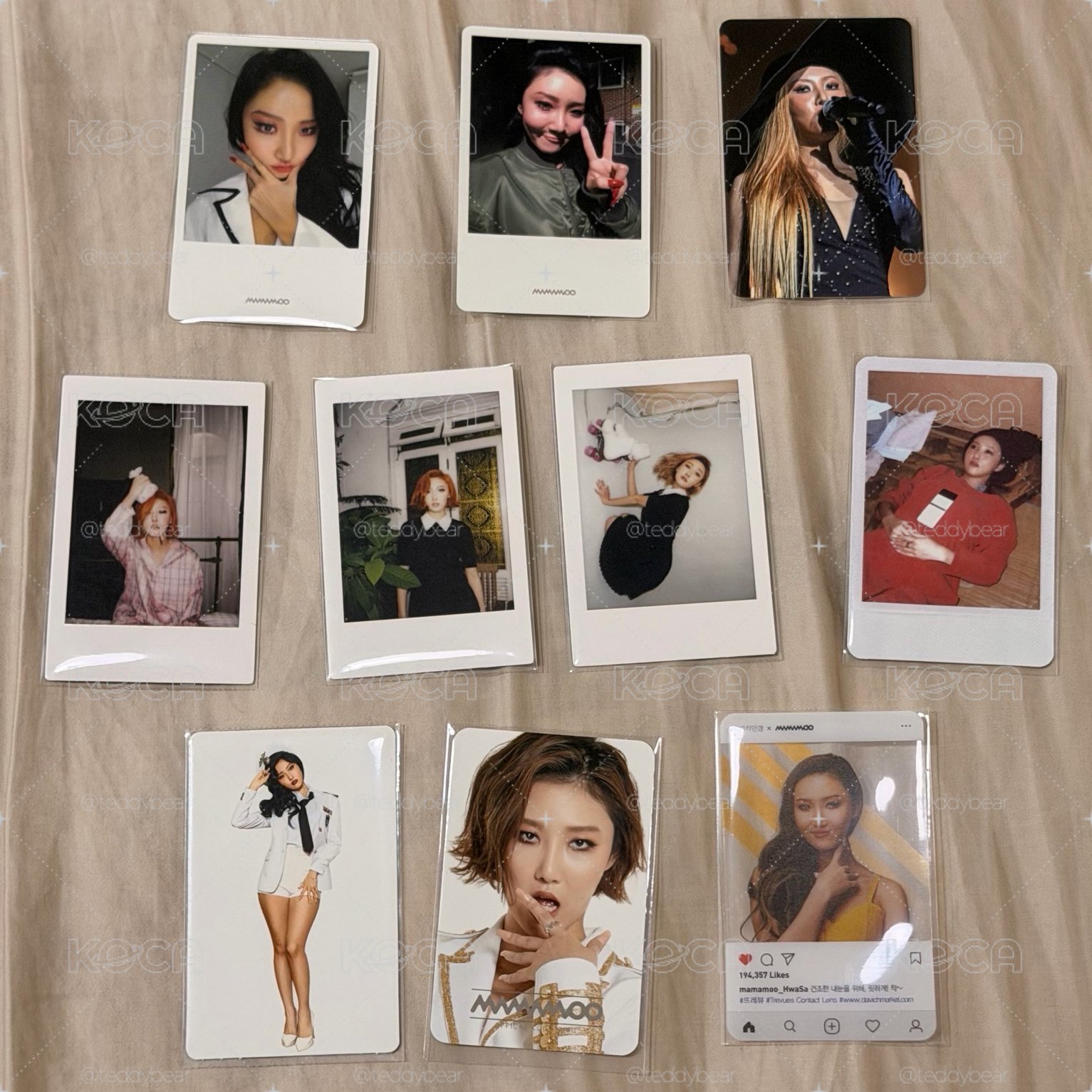 MAMAMOO 華莎 小卡 盤出