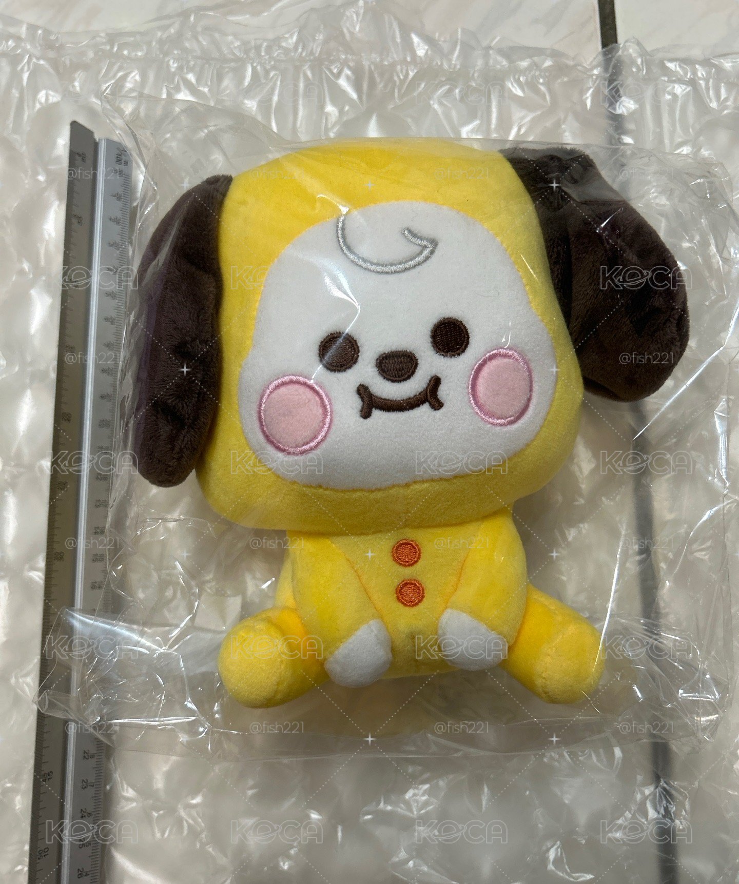 BT21 坐娃 CHIMNEY 全新