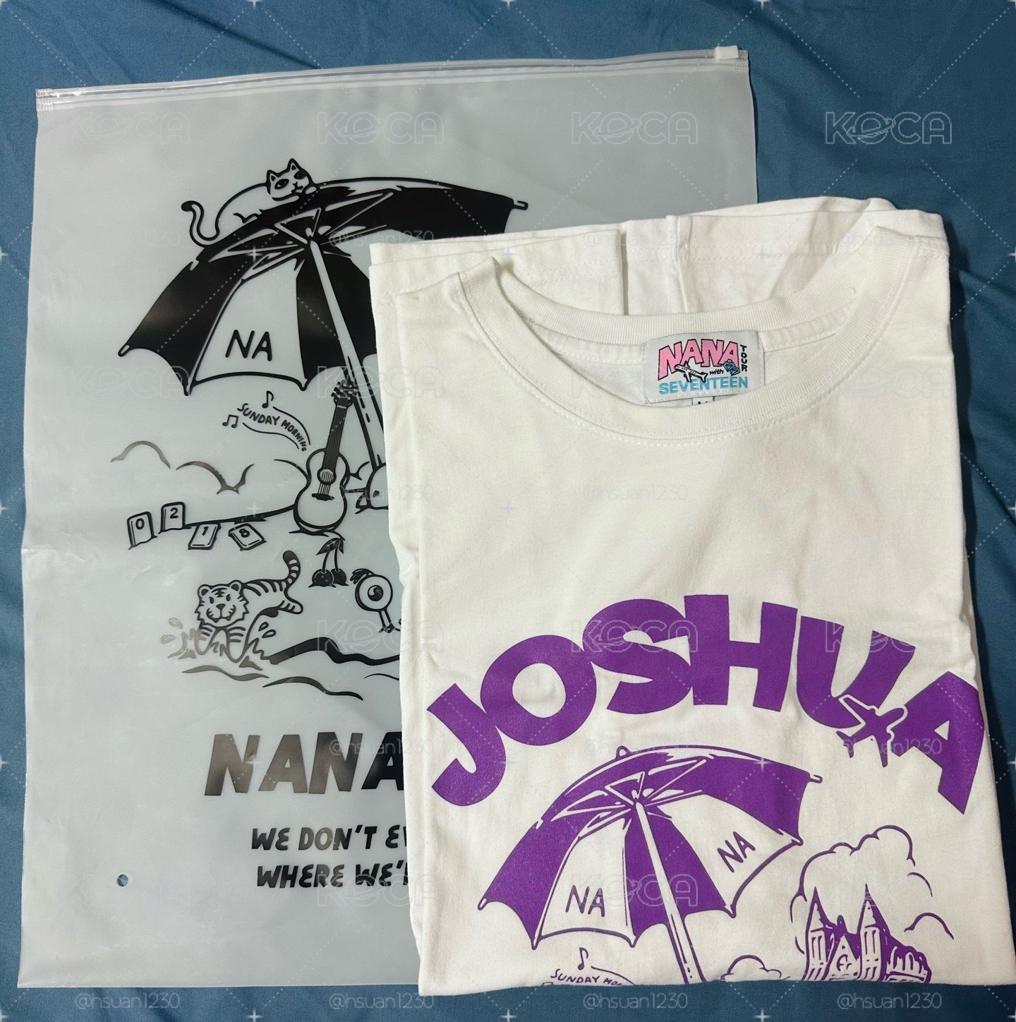 Joshua Nanatour 短T 非全新（需綁300小卡）