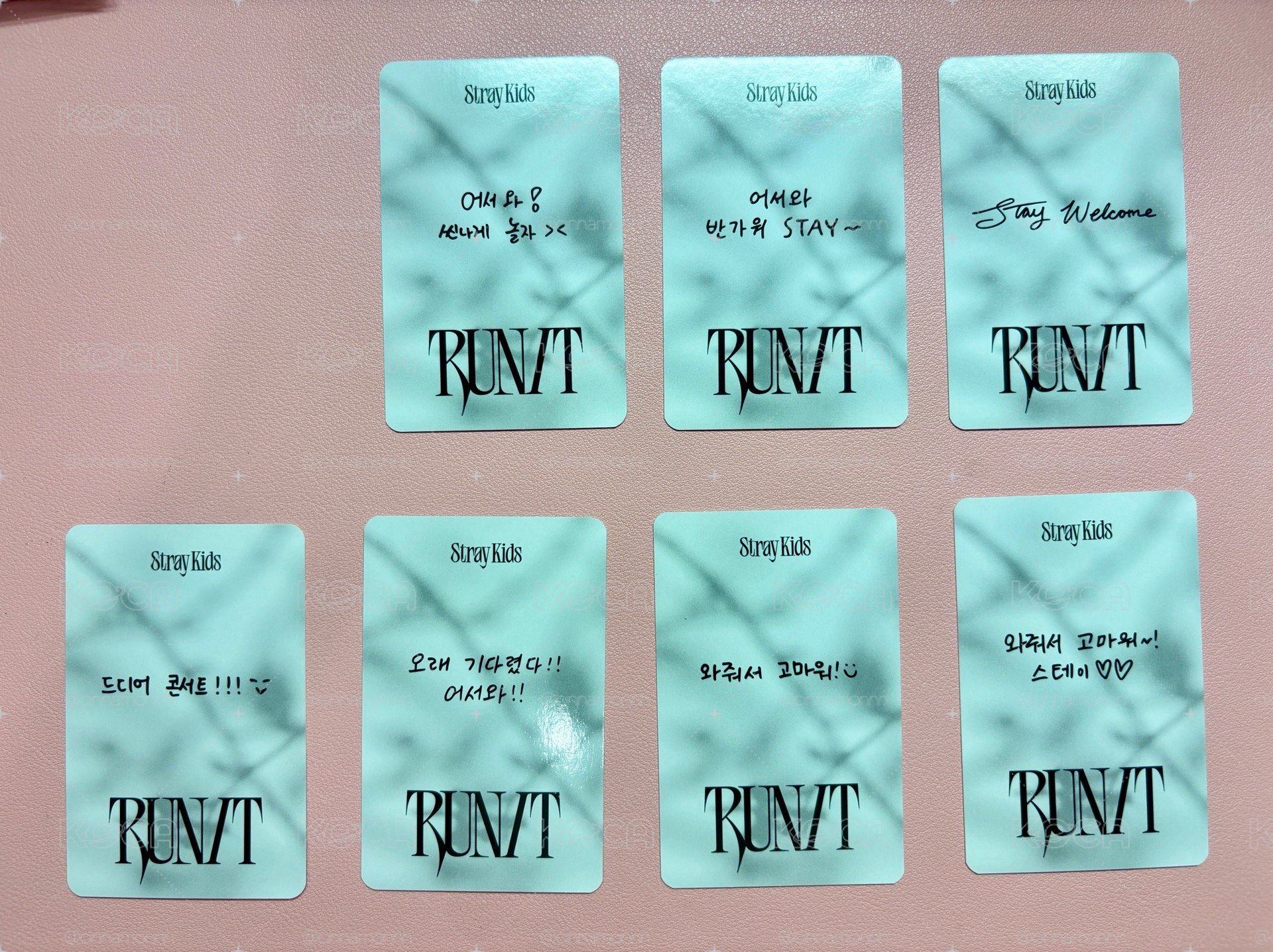 RUN IT 首爾入場卡