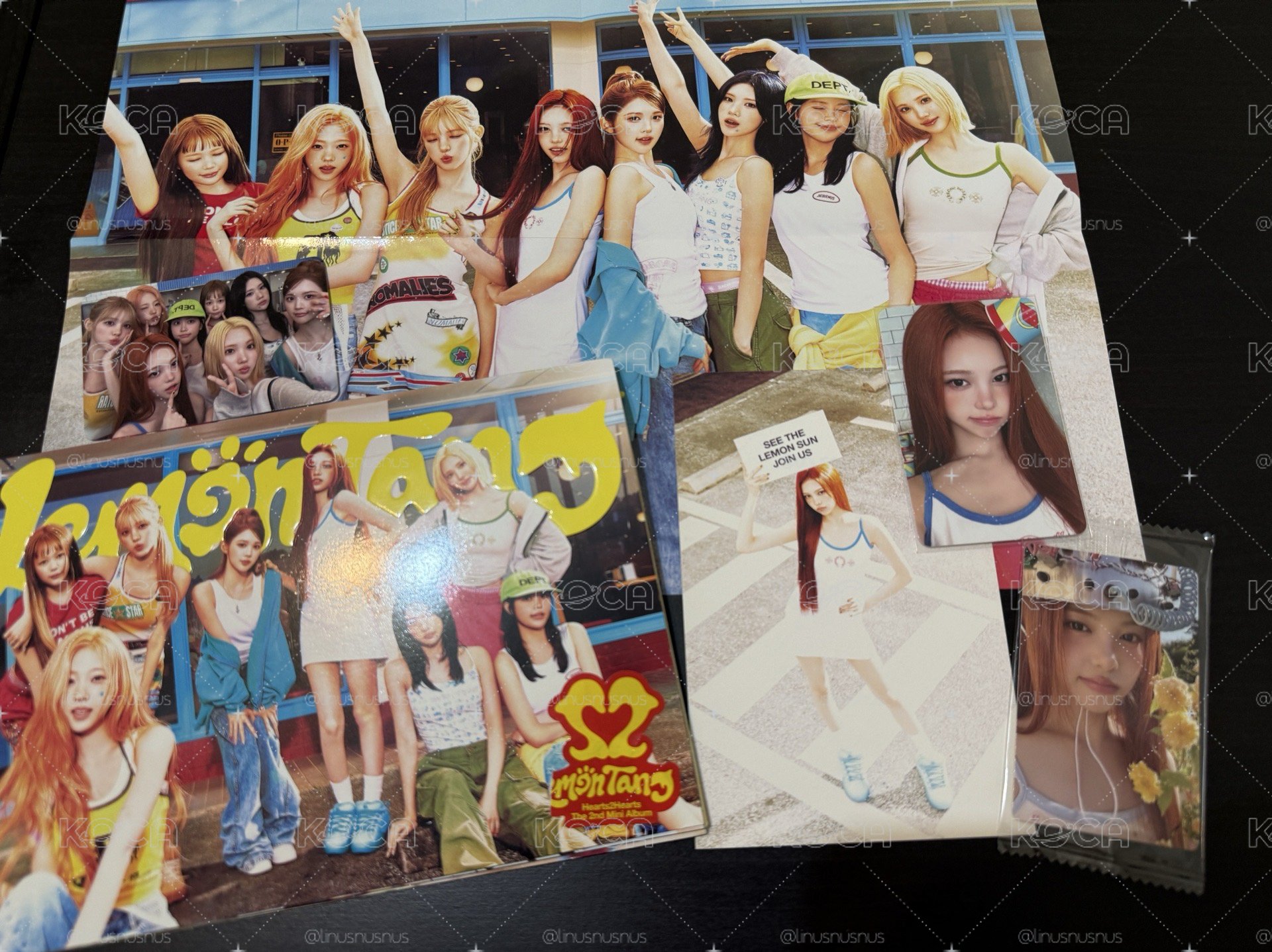 Hearts2Hearts 迷二 專輯 Photobook Lemon Sun ver. k4特典