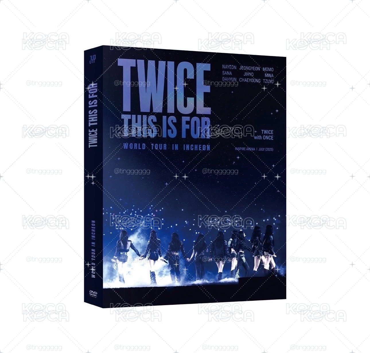 TWICE 六巡 仁川場 DVD 全新未拆