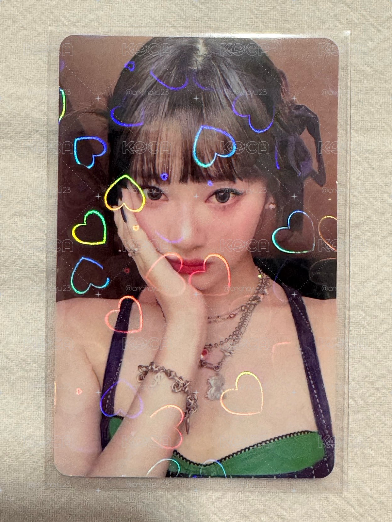 MY WORLD kms 特典卡 寧🍋‍🟩🐱