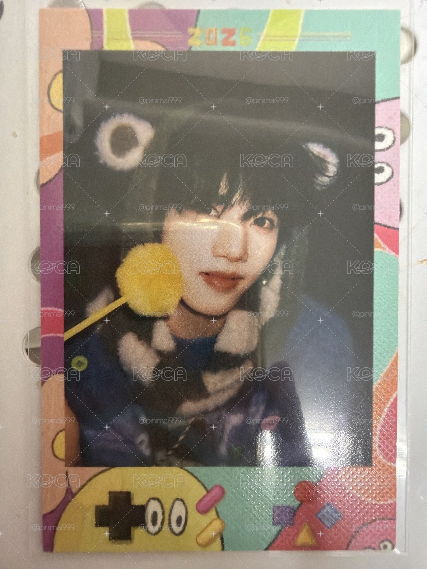 張函瑞26年台曆棒棒糖拍立得