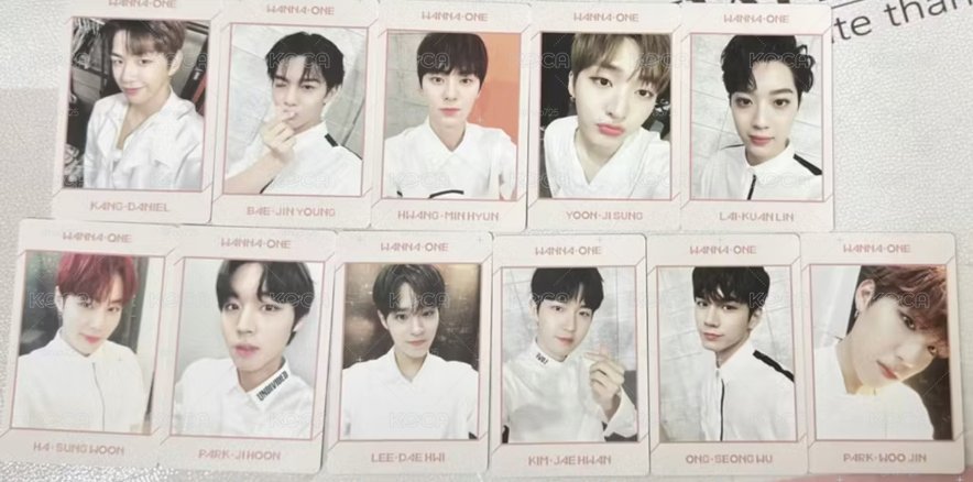 Wannaone 全員親簽