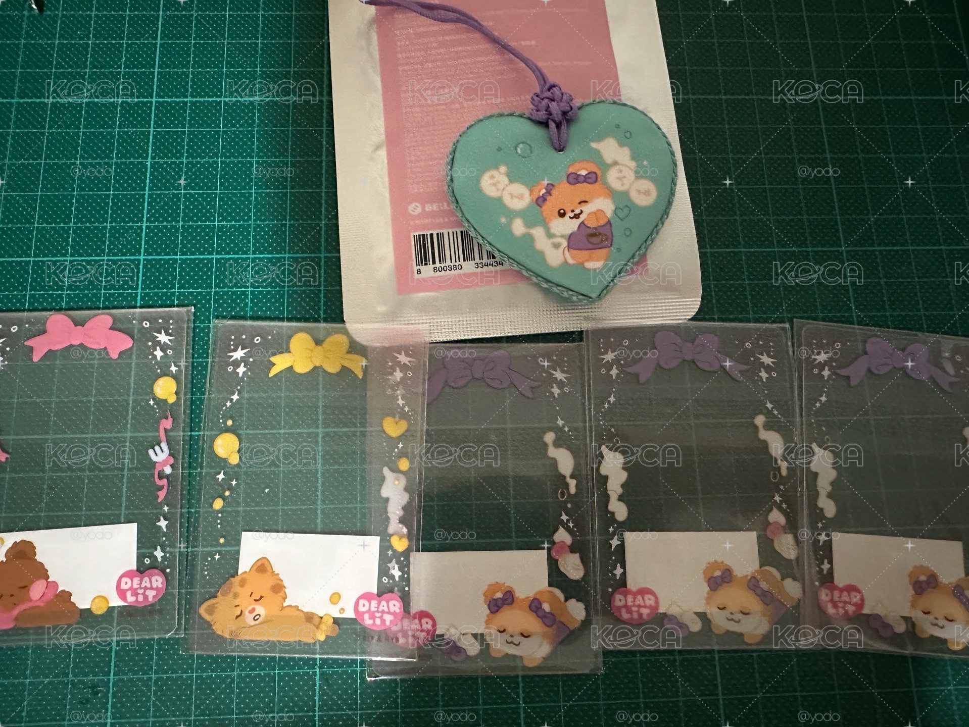 DEARLIT 透卡&隨機吊飾萌