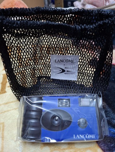 蘭蔻 赫海 見面會 入場禮 束口袋 相機 傻瓜相機