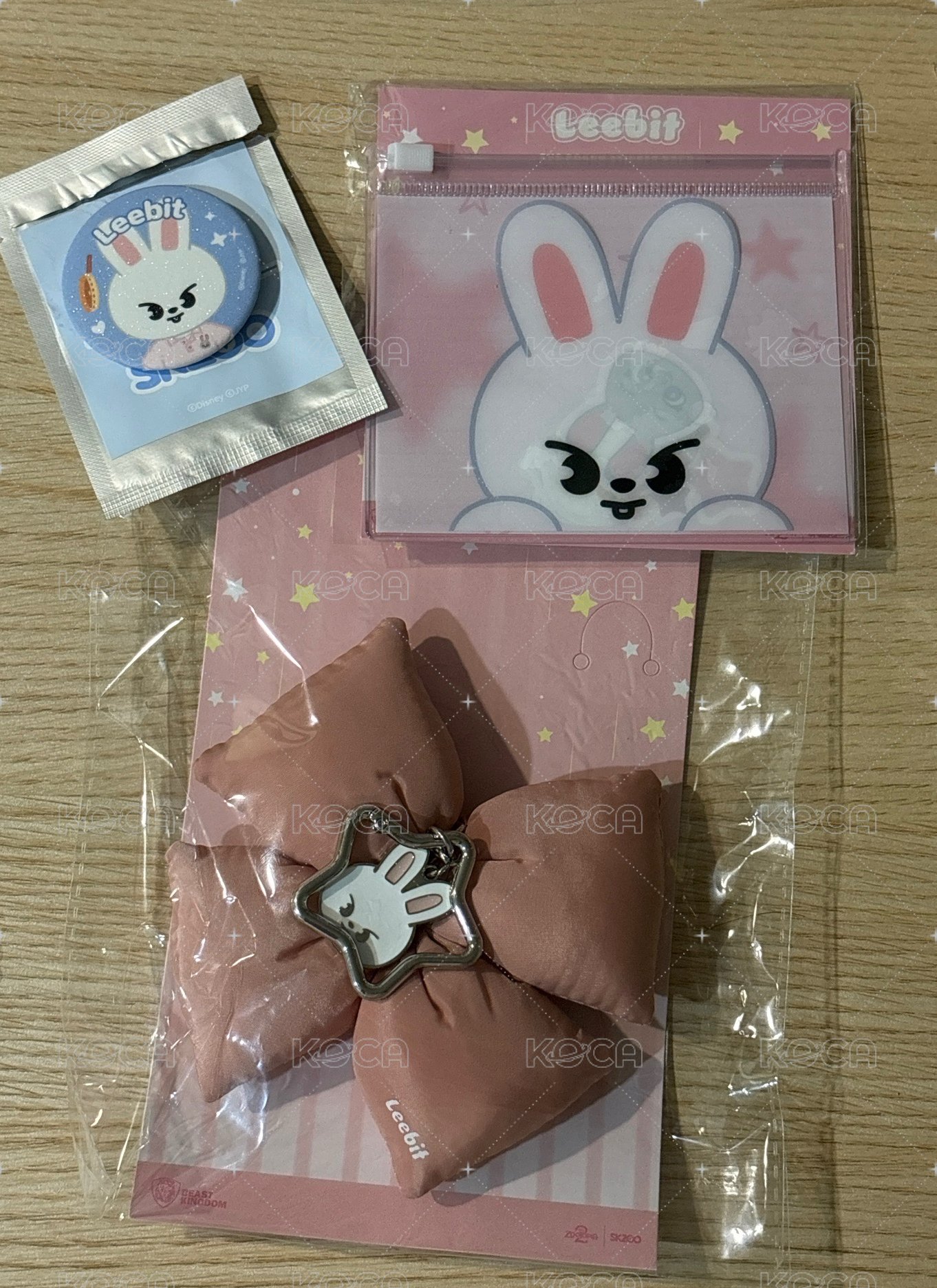 旻 貼紙組+徽章+蝴蝶結