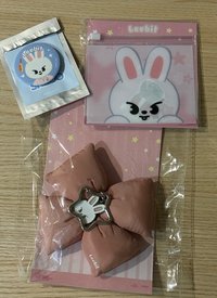 旻 貼紙組+徽章+蝴蝶結