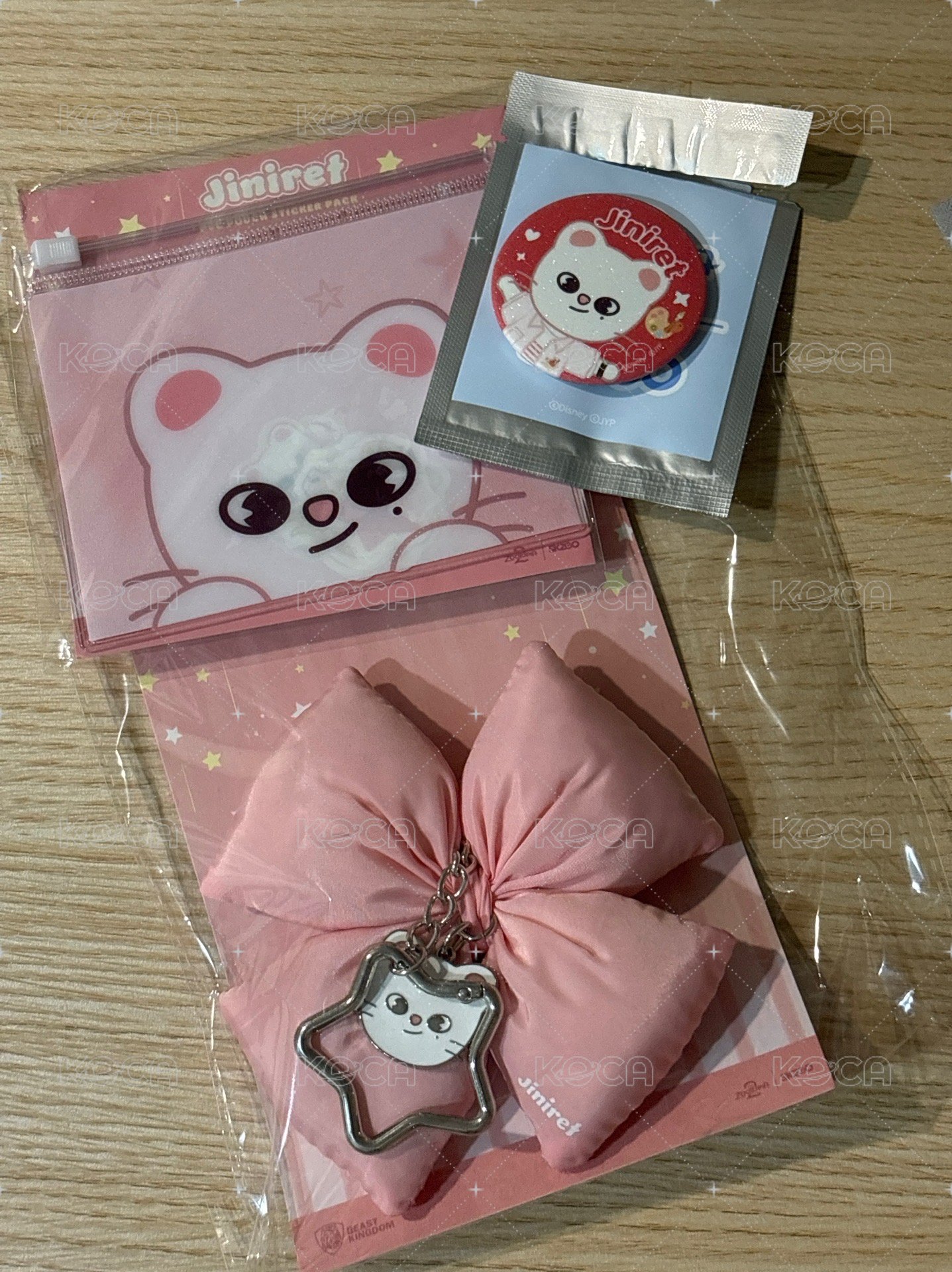 辰 貼紙組+徽章+蝴蝶結
