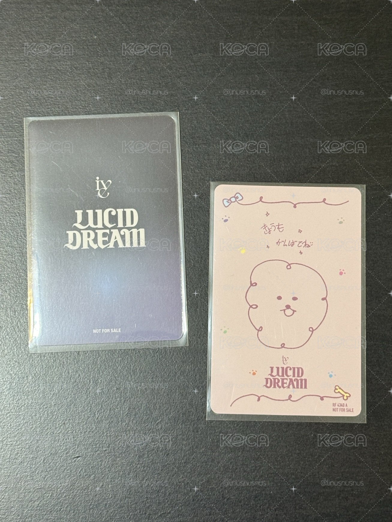 IVE 日專 LUCID DREAM 塔店 安幸運卡 專卡