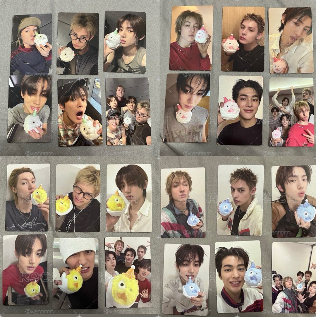 baby ball小卡們🩷🩵💛🤍