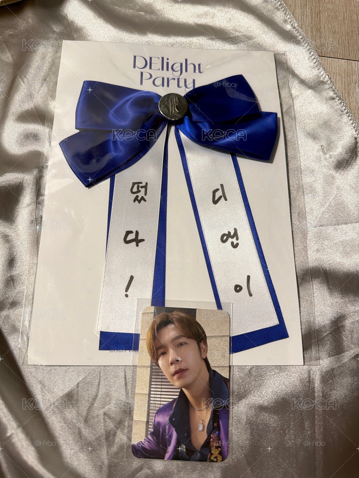 D&E 東海 DElight Party 手燈裝飾