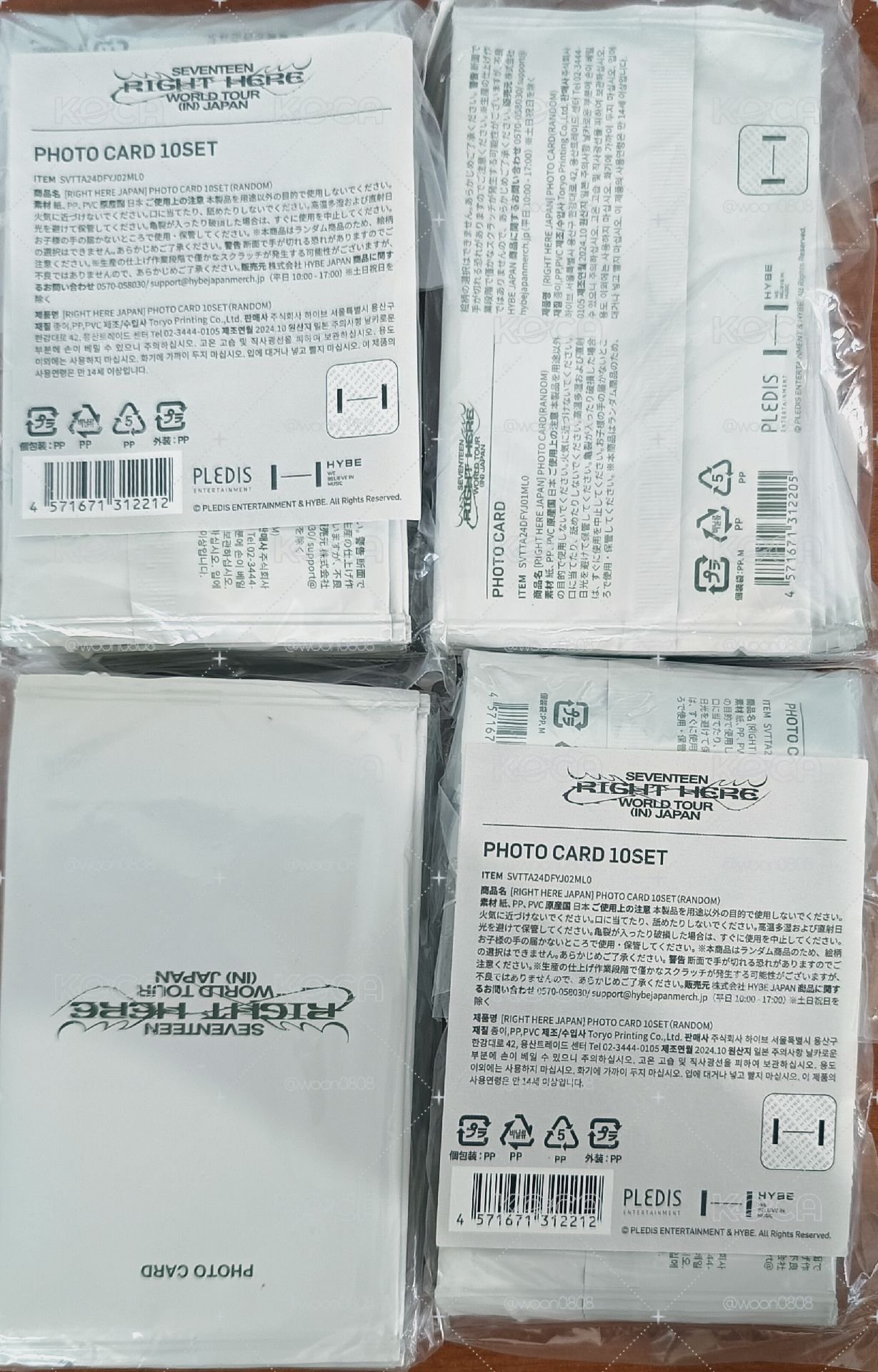 right here 未拆卡包 x10