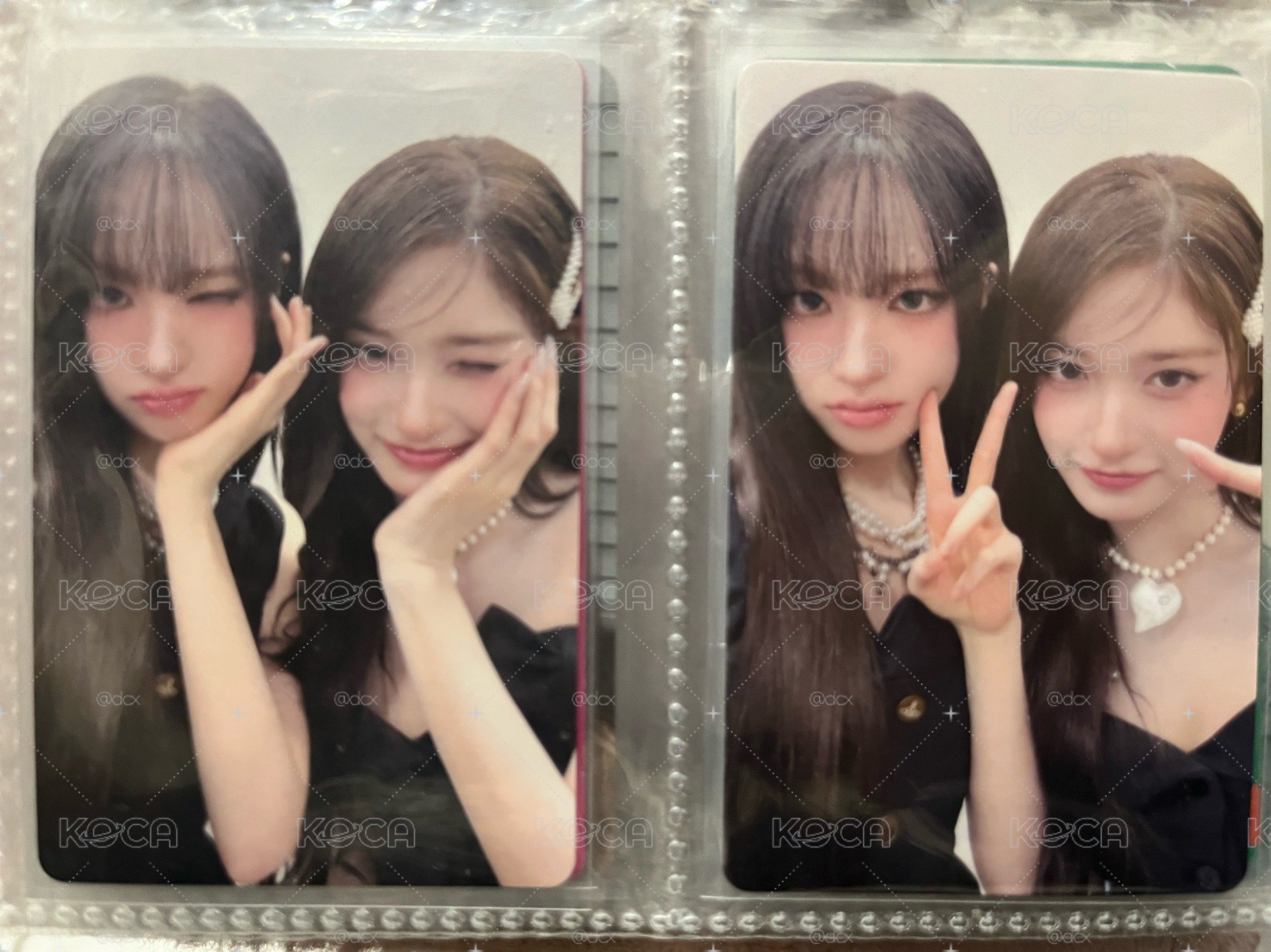 IVE 金志垣 Liz 李瑞 Leeseo LUCID DREAM 0419 大阪限定入場卡 栗瑞雙人卡兩張一起合售不拆