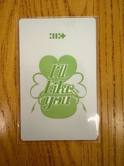 禧 I'LL LIKE YOU target 特典卡 
