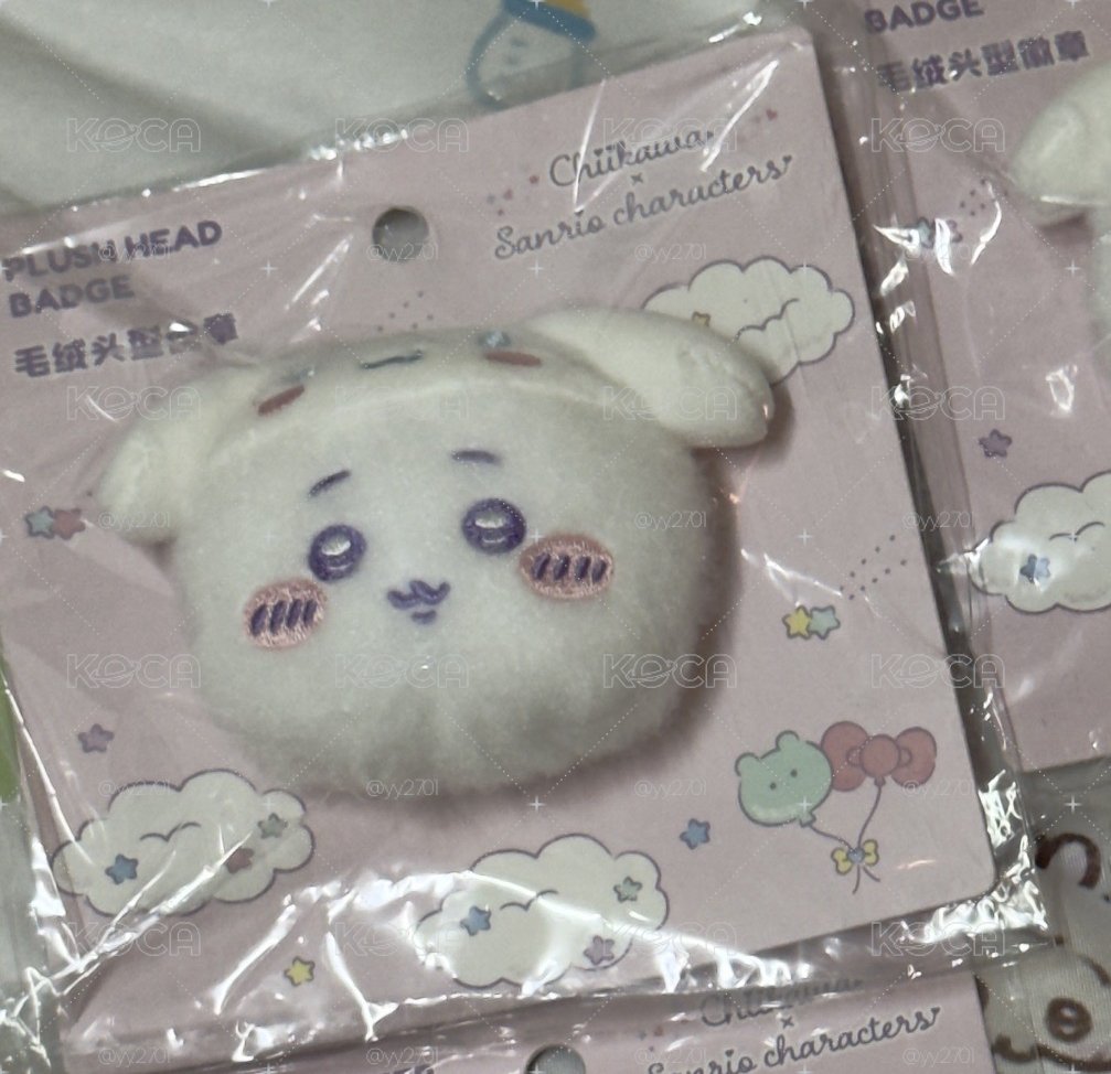 名創 大耳狗吉伊徽章