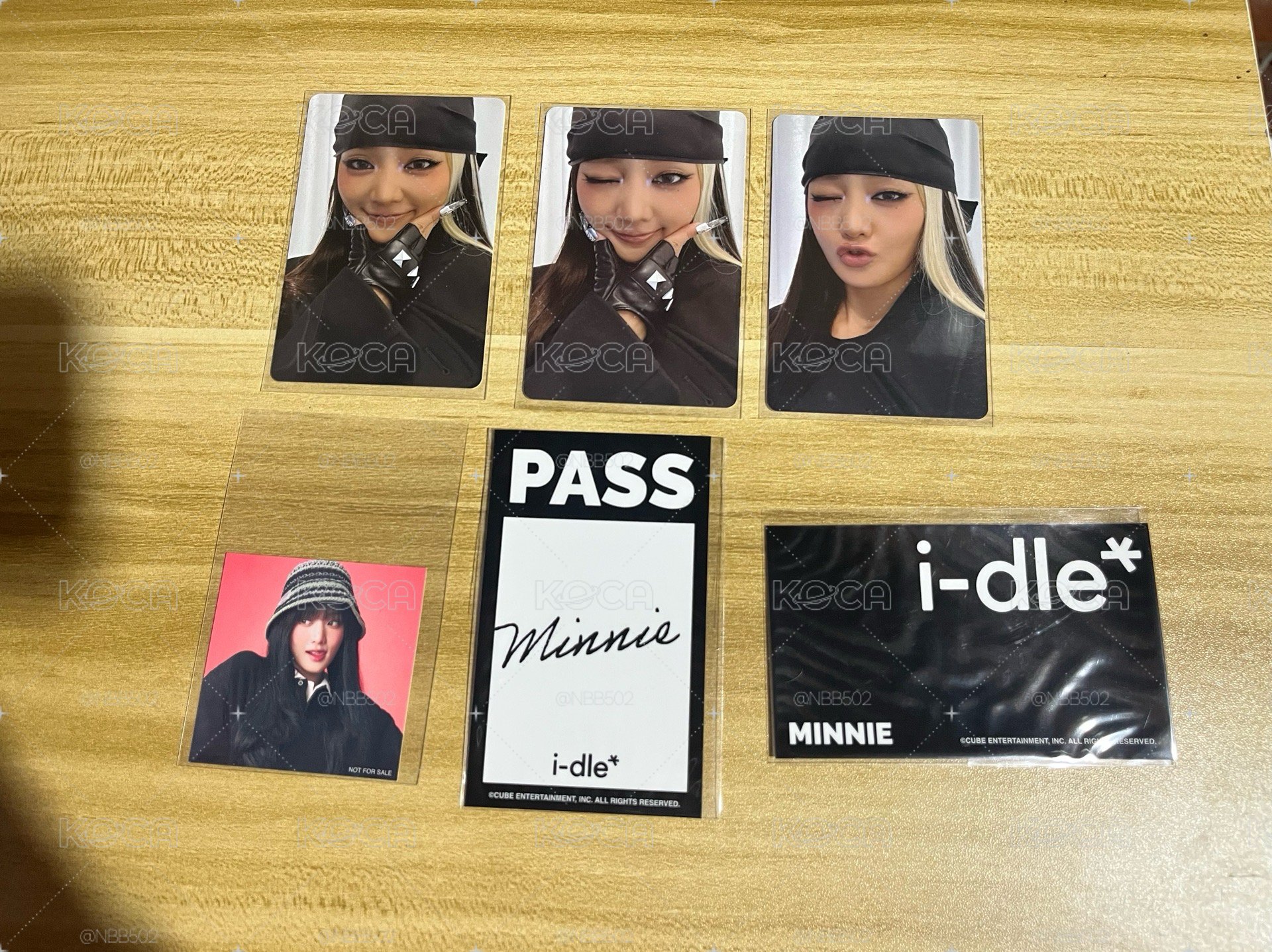 🏆 I-dle 米妮 小禮包*6 （minini+日巡組）
