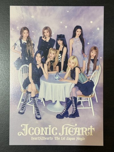 Hearts2Hearts JP單一 ec board 明信片特典