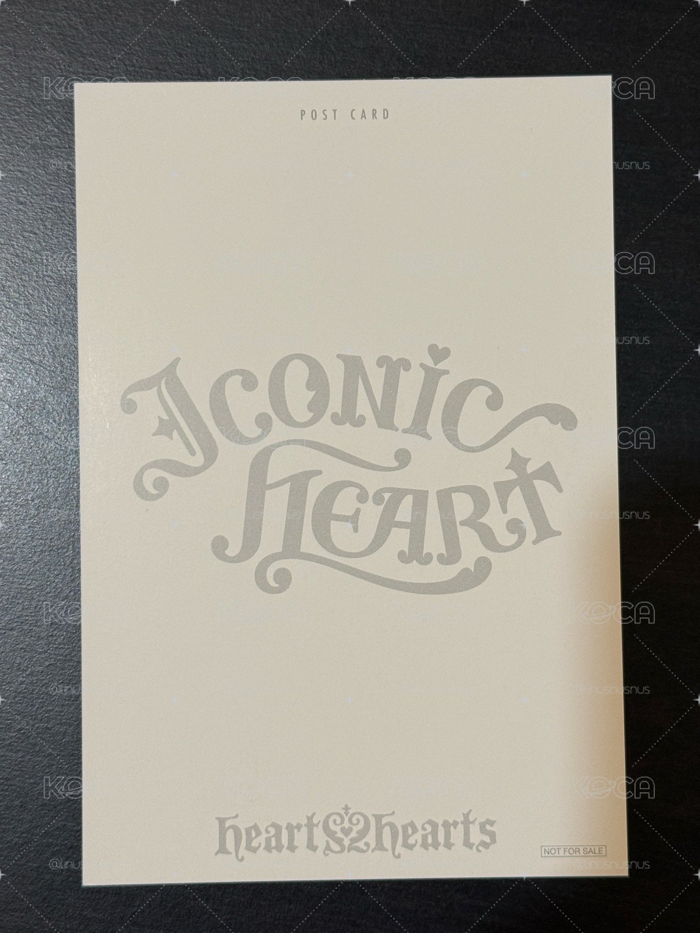 Hearts2Hearts JP單一 ec board 明信片特典
