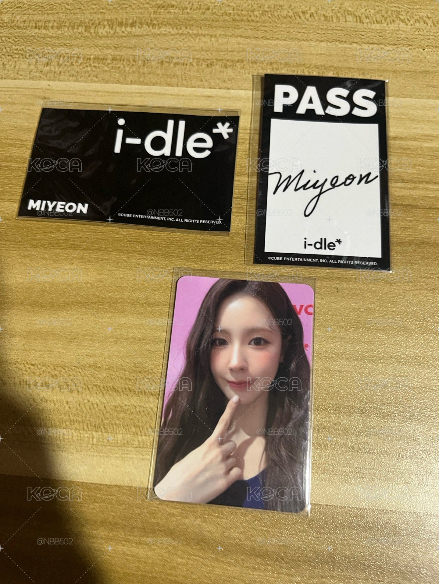 🏆 I-dle 薇娟 小禮包*3