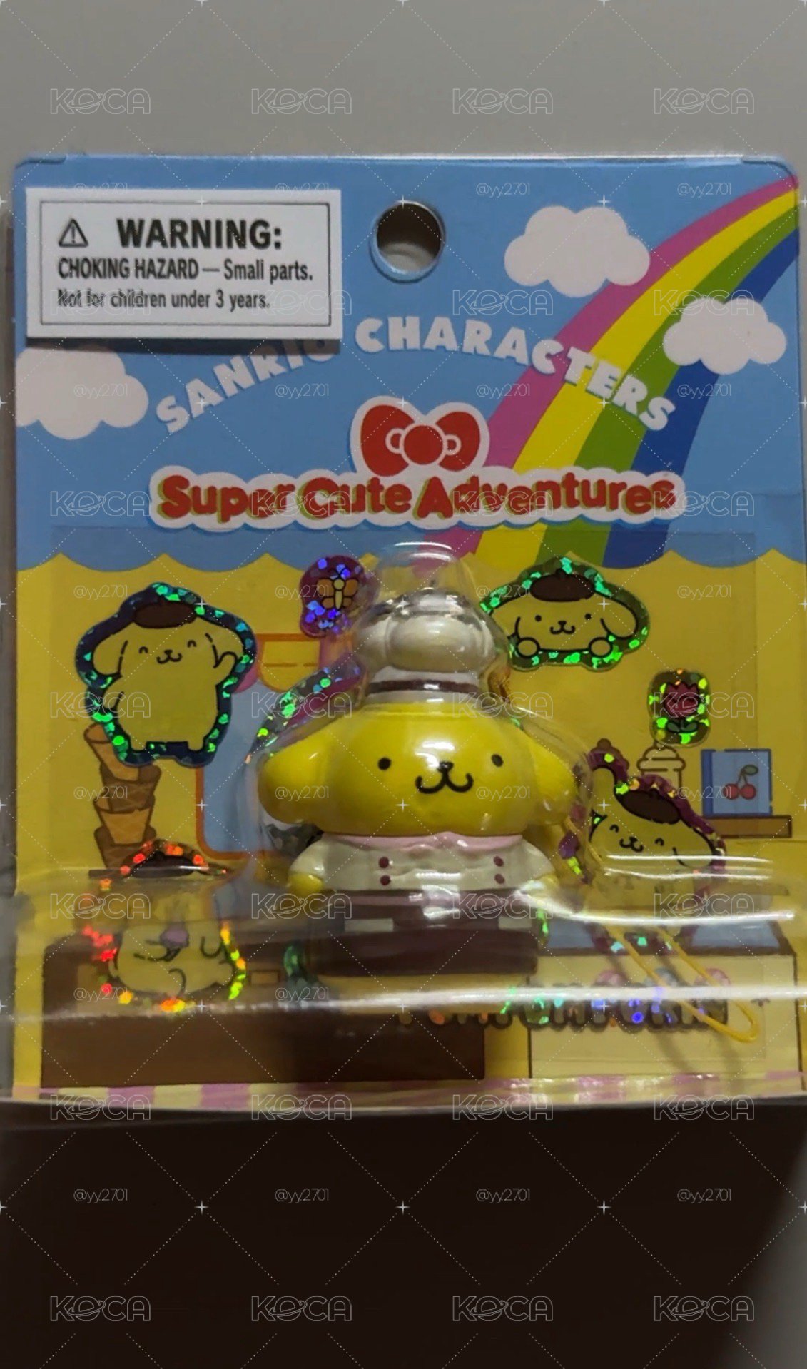 布丁狗吊飾貼紙
