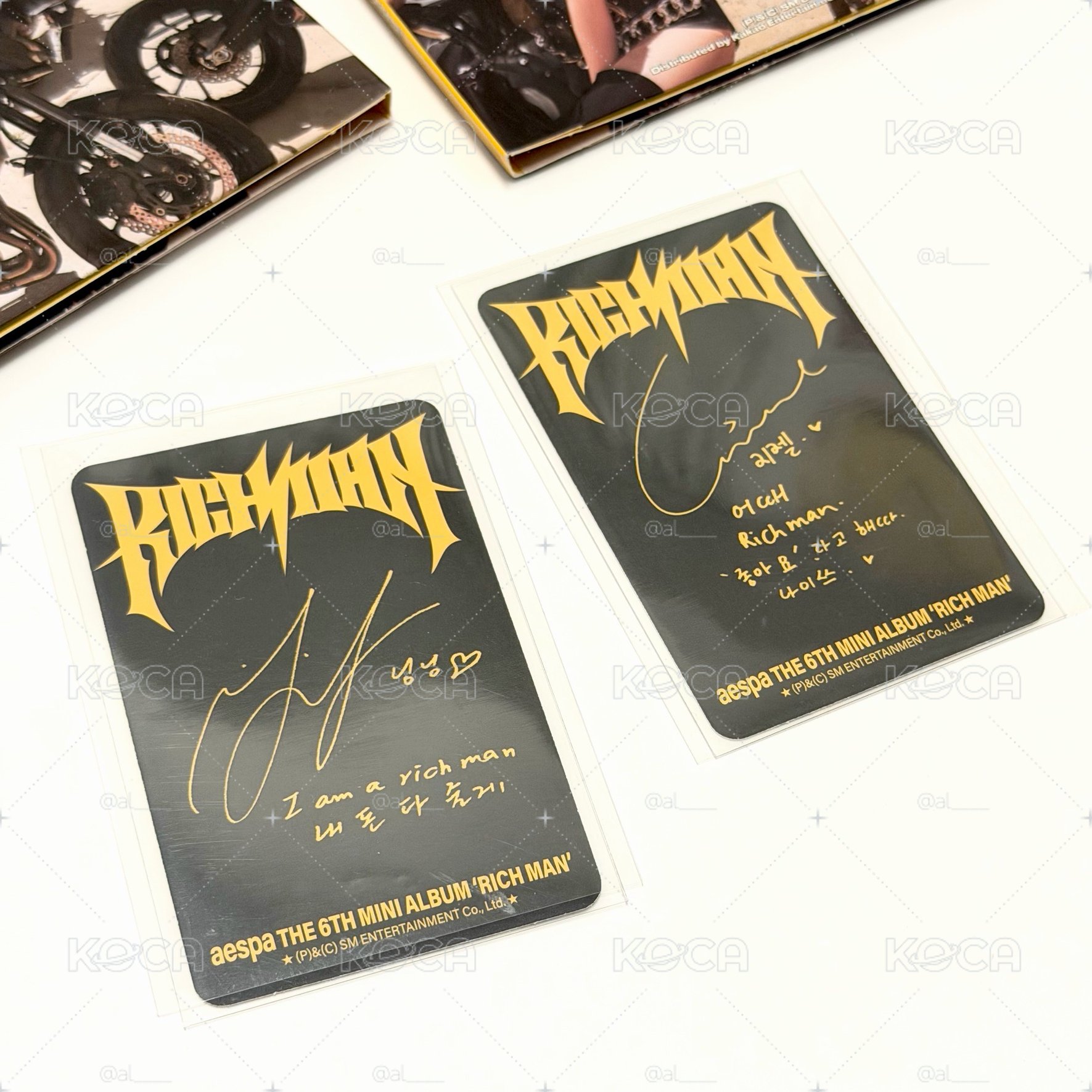 合售｜aespa Rich Man BURST Ver. Japan Exclusive 日本限定專輯