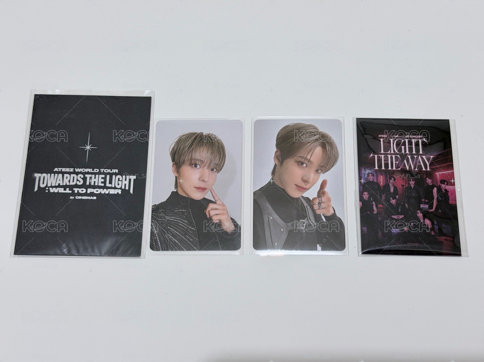 ATEEZ TTL 第一週 & LIGHT THE WAY 電影卡 潤浩