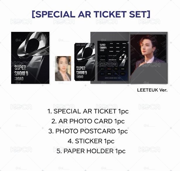 SUPER JUNIOR 圭賢 AR票卡組