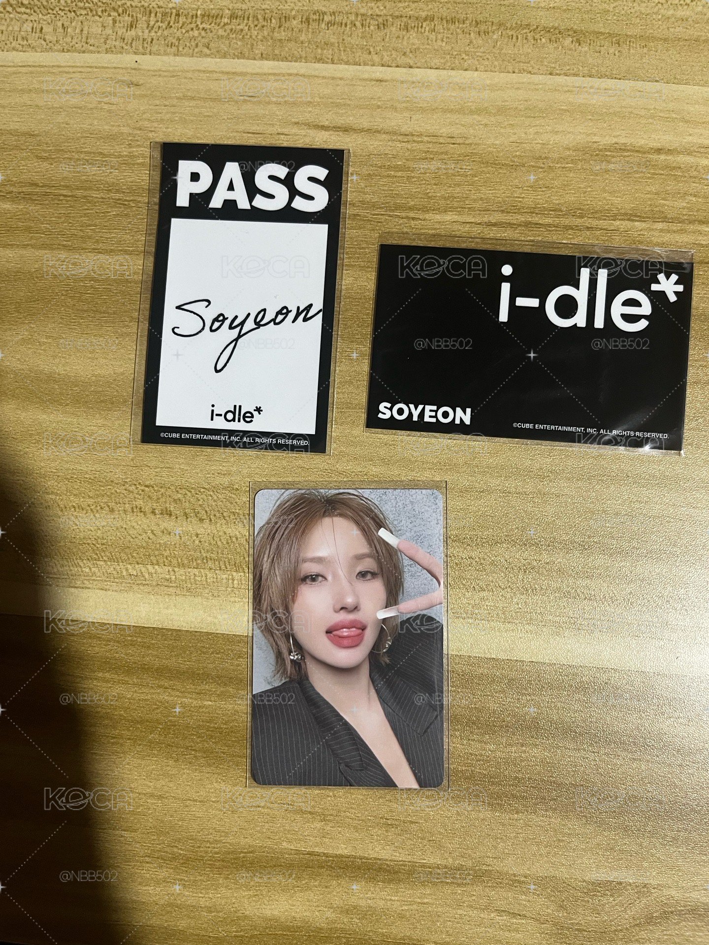 🏆 I-dle 小娟 小禮包*3