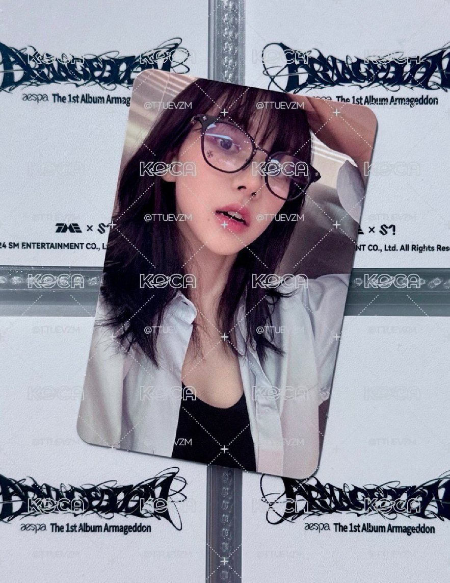 KARINA SM簽售卡