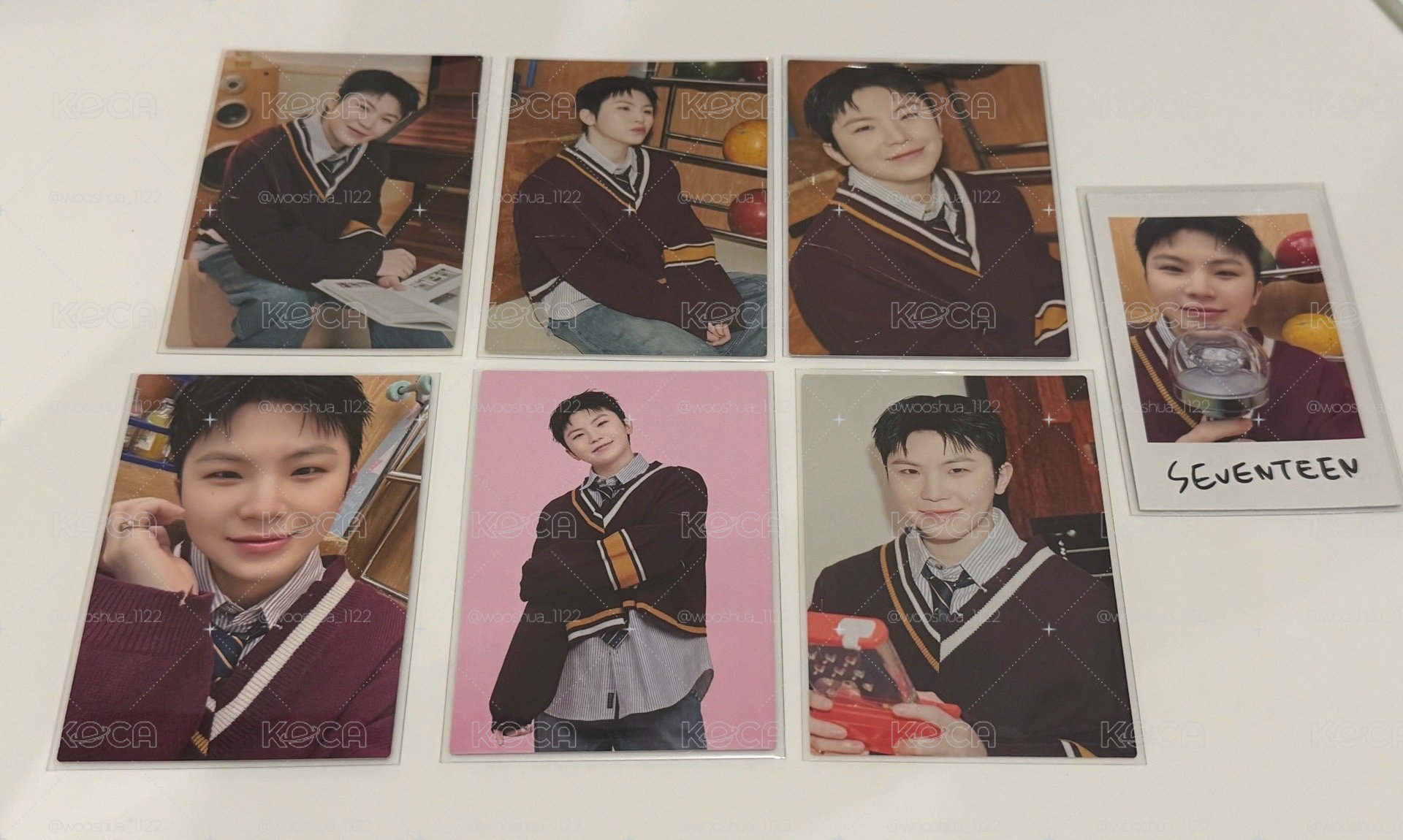 Woozi Holiday 隨機卡