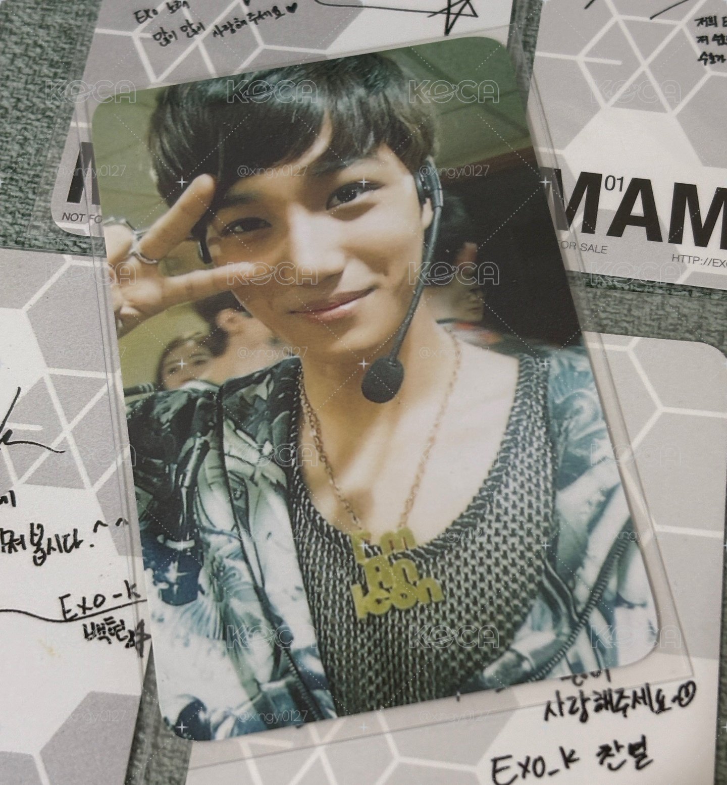 現貨 EXO MAMA 專輯卡