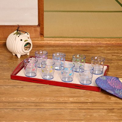 吉伊卡哇夏日回憶一番賞復古透明塑膠杯