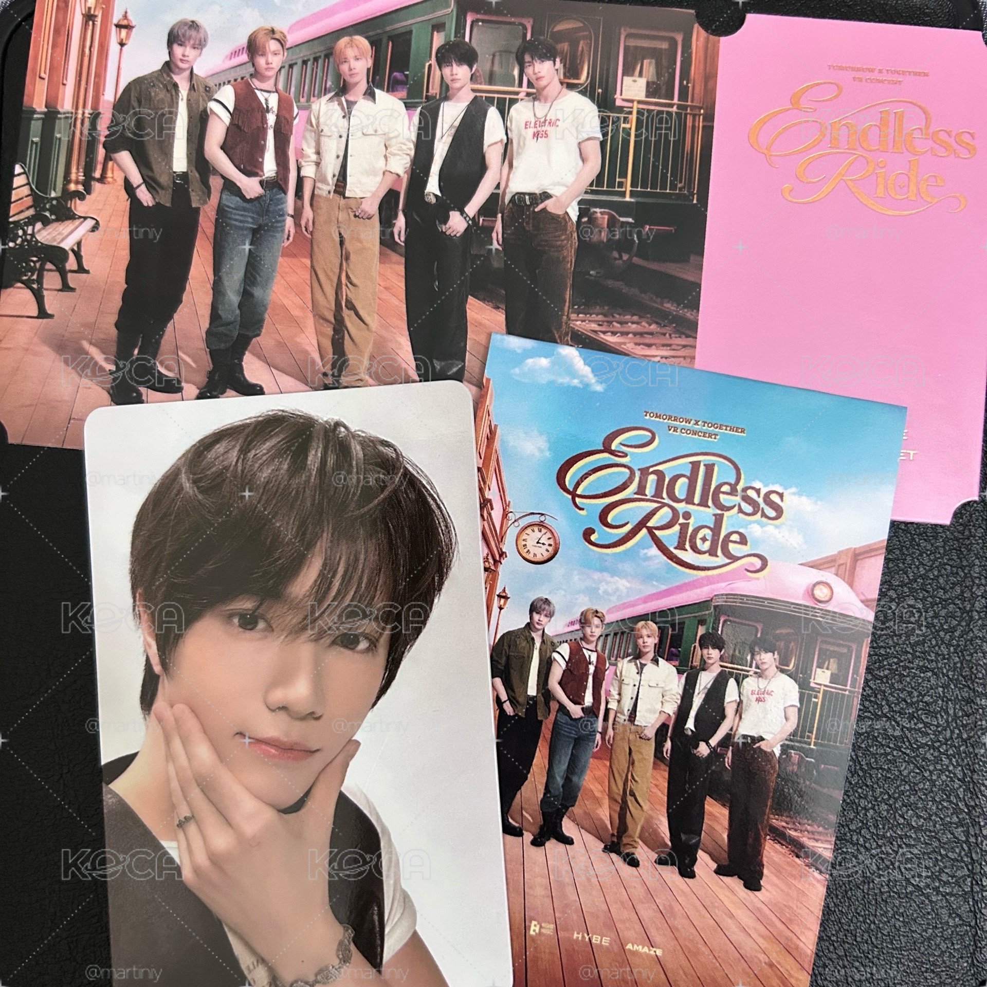 TXT VR 紀念票根+小卡  endless ride 崔杋圭 