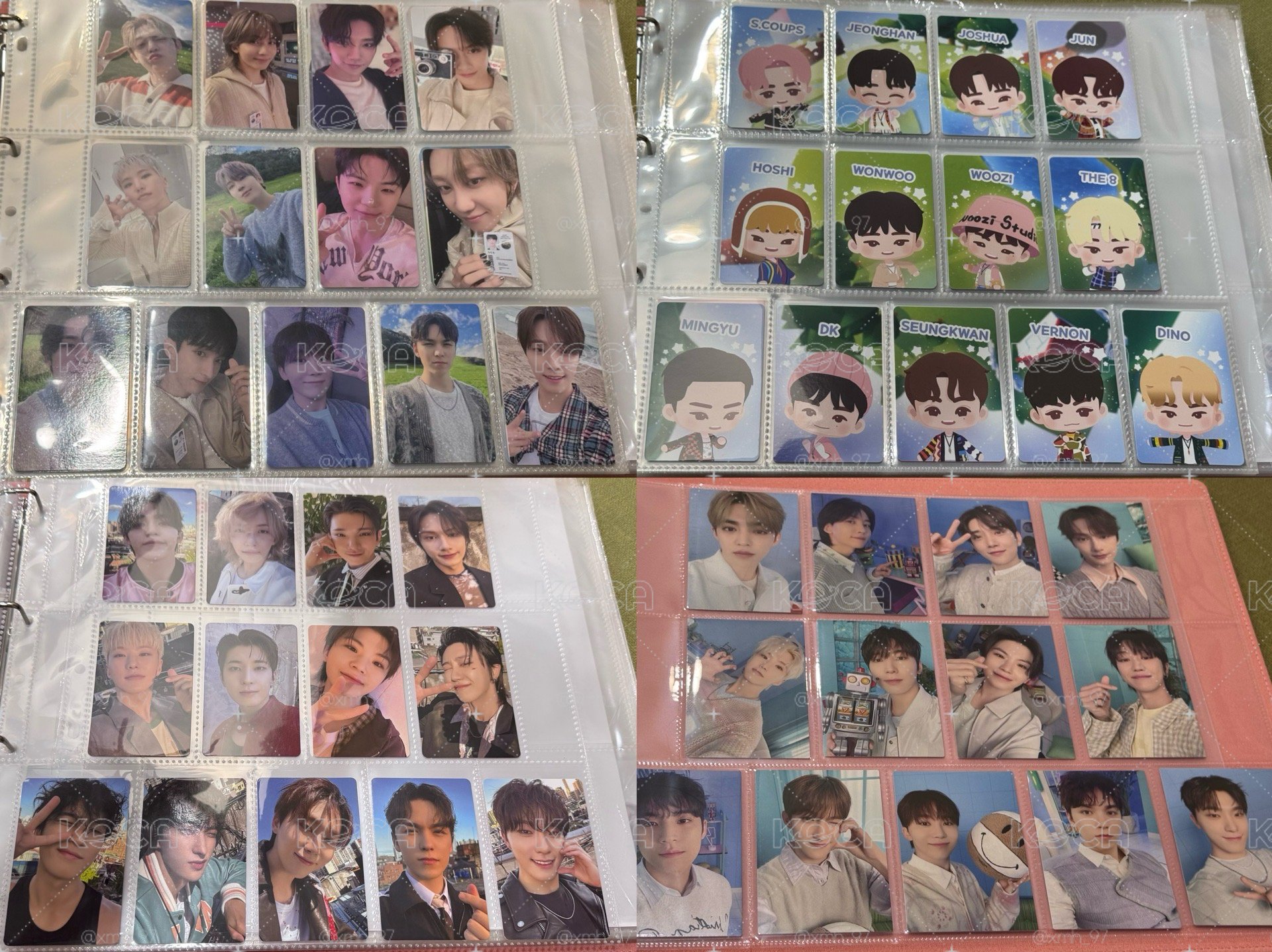 SEVENTEEN 13人 套卡