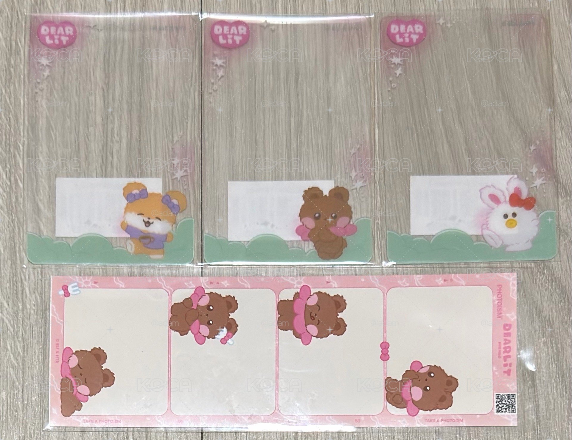 整圖售 DEARLIT 滿額透卡 人生四格 慜萌禧
