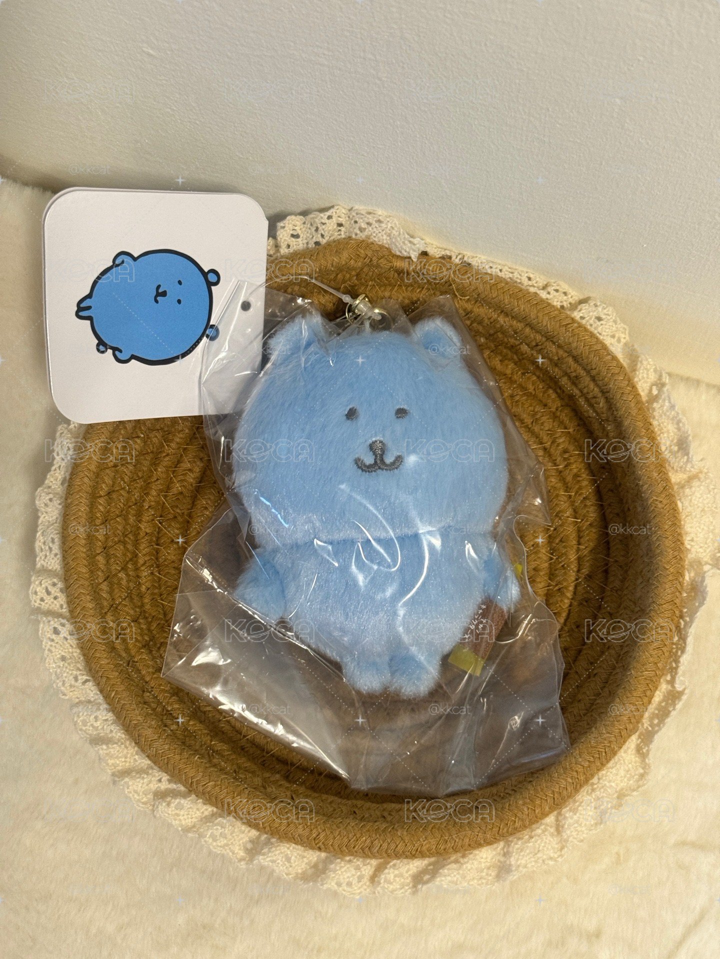 現貨.淺藍色自嘲熊