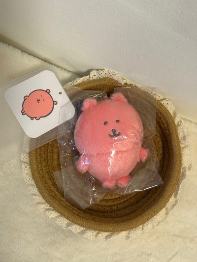 現貨.粉紅色自嘲熊