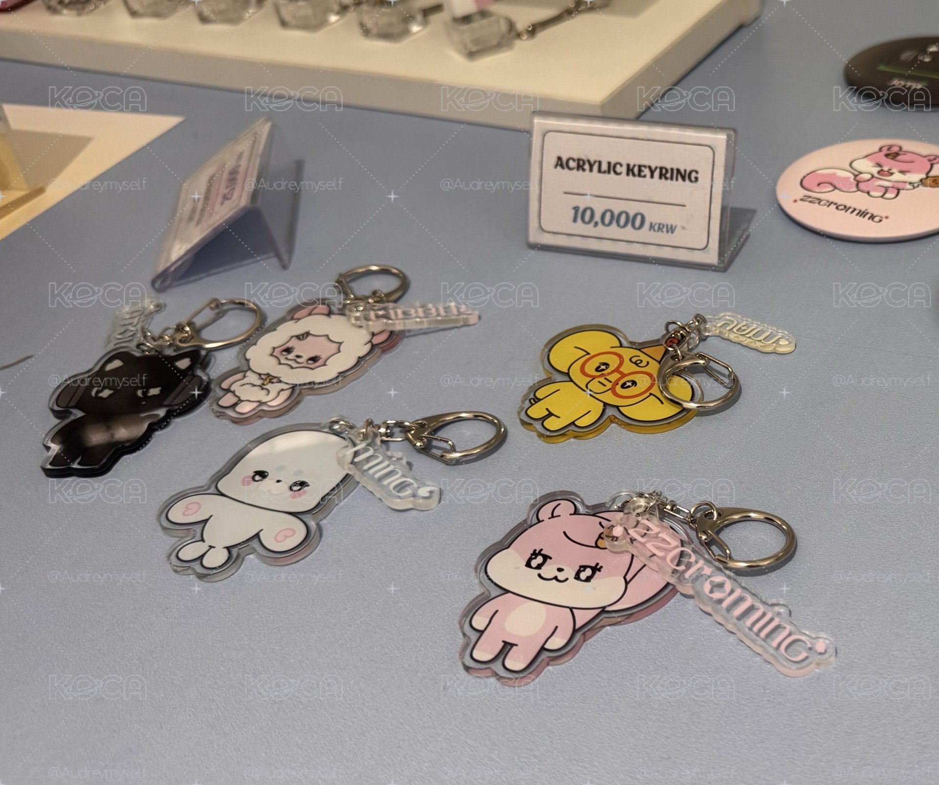 remini official merchandise 壓克力 鑰匙圈吊飾 
